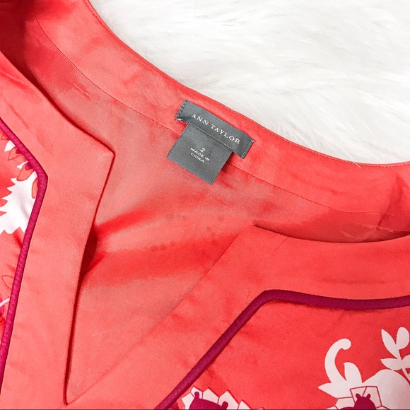 Ann Taylor Floral Dress SZ 2 - Picture 3 of 3